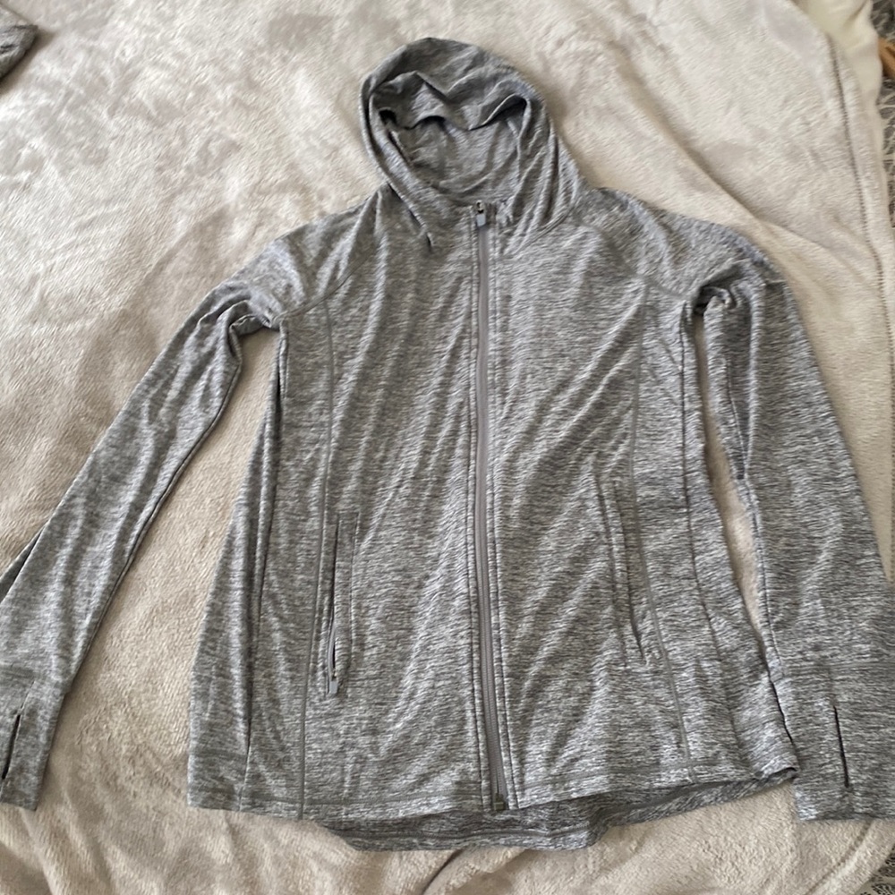 Grey tight jacket